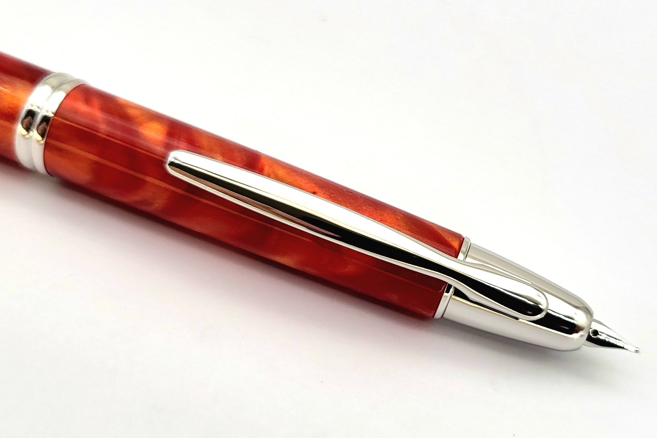 PILOTSEVanishingPointCaplessMarbleOrangeFP_K